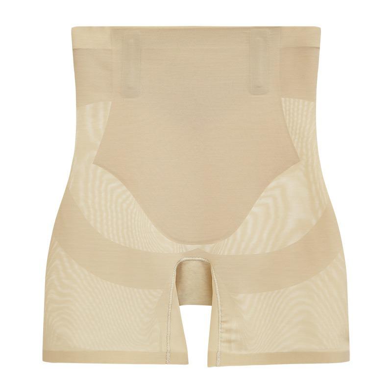 Summer High-Waisted Tummy Control Panties: Breathable, Strong Waist Cincher with Hip Lift for Women.