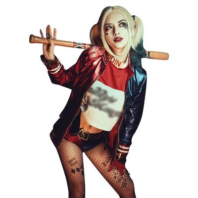 [Formemory] Harley Quinn Joker Cosplay Harley Quinn Cosplay Joker Harley Quinn Cosplay Event Disguise Costume Gift Performance Outfit Festival Costume