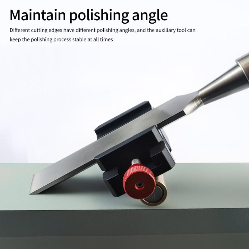 Woodworking Sharpener Jig Roller for Planer Blade Honing Guide Tool with Ergonomic Adjustment System