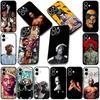Rapper 2pacs Singer Tupacs Casing Phone Cover for Xiaomi Poco C75 C65 C71 C85 X7 X6 X5 M6 M7 F7 F8 Ultra F6 Pro Soft Case