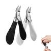 High-end Anti-Splash Slant Edge Nail Clipper Eagle Beak Stainless Steel Fingernail Clipper Trim Nails Manicure Tool