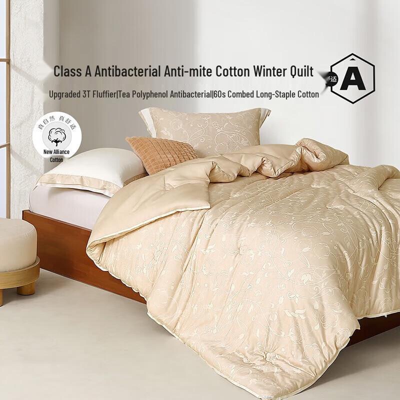 Mercury Home Textiles 100% Cotton Thick Winter Quilt