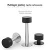 Stainless Steel Wall/Floor Mount Anti-Collision Door Stopper with Thickened Base