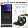 GRB Keyboard Case For IPad 11 (A16) 2025 With Pen Slot and Backlit English Keyboard