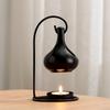 Black Hanging Stove Creative Aromatherapy Stove Essential Oil Lamp Stove Fragrant Wax Stove Household Candle Light Stove