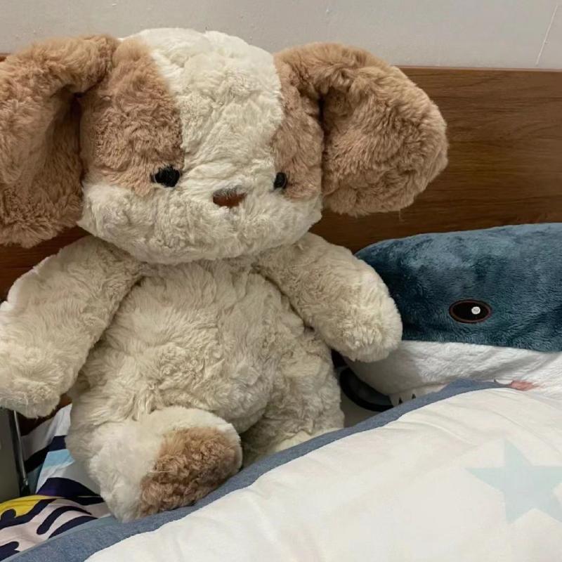 Cartoon Dog Cute Plush Dolls Animal Stuffed Toys Sleepy Companion Throw Pillow