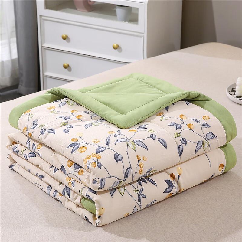 Southern Life Washed Linen Style Summer Quilt