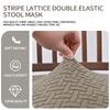 1Pc Home Chair Cushion Cover Removable Anti-Dust Chair Cushion Slipcovers Jacquard Dining Chair Seat Cover Elastic Chair Case