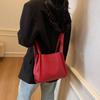 Premium Sense Portable Small Bag Female Portable Vegetable Basket Bag Versatile Messenger Bag Bucket Bag Small Bag
