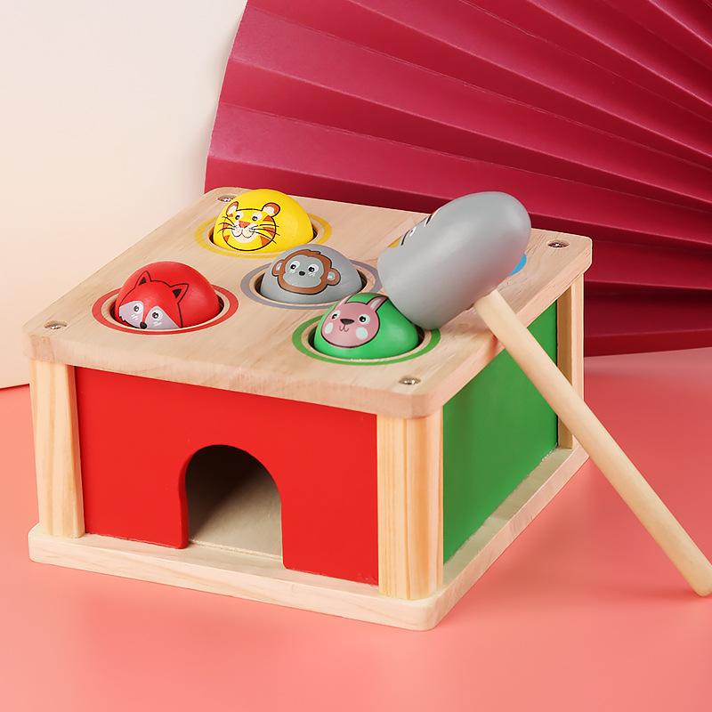 

Крупногабаритная, Деревянная Игрушка для ловли мышей, Подходит для младенцев и детей, Развивающая для детей, Детский стол для игры с мячами для мальчиков и девочек