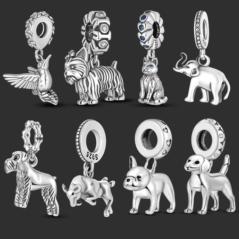 100% Copper Classic Architecture Eiffel Tower Notre Dame Cathedral Animal Lion Dinosaur Charms Diy Jewelry Making