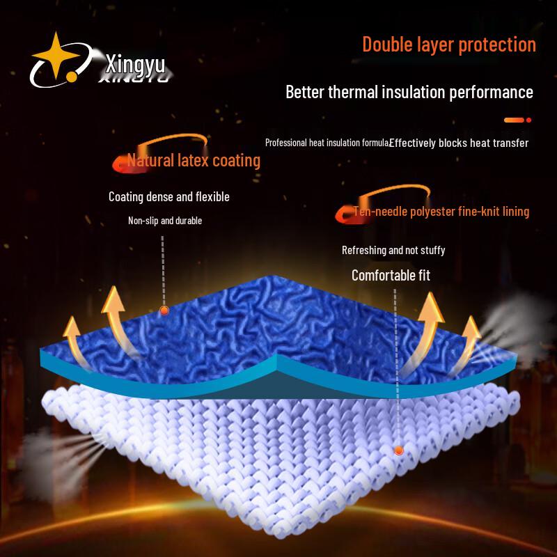 XINGYU Heat Resistant Non-Slip Work Gloves