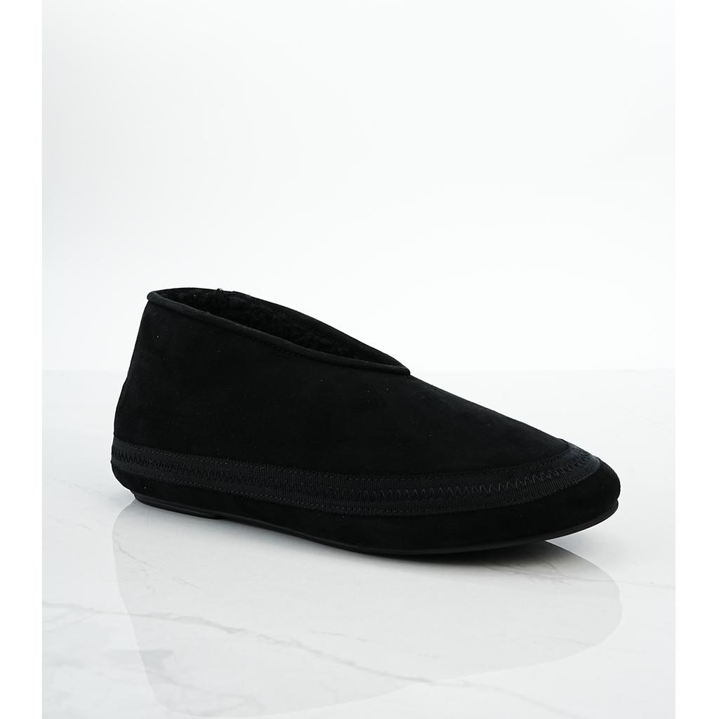 Winter Covered Ancient Velvet Fur Integrated Snow Boots Women's Simple Versatile Flat Bottom One Pedal Fluffy Short Boots