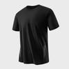 Short T-shirt Men's Fitness Ice Silk Half-sleeve Men's Breathable Mesh Loose Plus Fat Plus Size Sports Short-sleeved Breathable Sweat-wicking T-shirt
