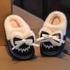 2024 Winter Cotton Shoes for Girls - Thick Warm Indoor/Outdoor Slippers for Medium To Large Babies - Year of the Horse Design