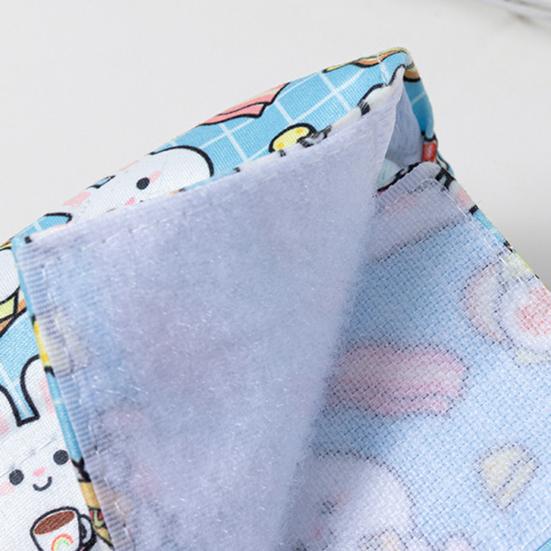 Dog Diaper Wraps Absorbent Waterproof Comfortable Printed Pattern Fastener Tape Breathable Pet Physiological Pants