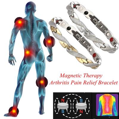 Neues Drachenmuster gedrehtes gesundes magnetisches Magnetarmband für Frauen Krafttherapie Magnetarmbänder Armreifen für Frauen Männer
