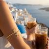 Starfish Open Bangle Shell Upper Arm Bracelet New Cuff Bracelets  Summer