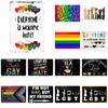 1pc, Gay Metal Sign Rainbow Lesbian Pride June Month Metal Sign Retro Metal Signs Pride Month LGBTQ Art Signs for Home 12x8 Inch