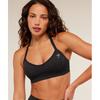Gymshark Adapt Fleck Sports Bra Mineral   Black B5c7r Bbdg
