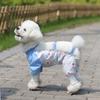 Dog Dust Pants Waterproof Four-Legged Clothes for Small Dogs Pomeranian Outdoor Raincoat Anti-Shedding Leg Cover Pet Clothes