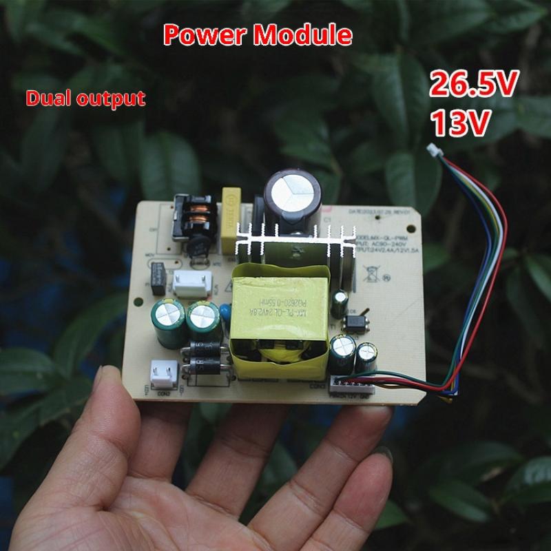 Dual Switching Power Module Input Ac220V Output Dc26.5V2.4A 13V1.5A Power Adapter