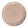 Abay Vertical Stripe Ceramic Snack Plate