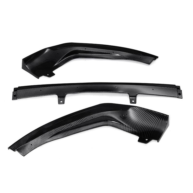For Lexus IS250/350/300 AWD F-Sport Model 2014 2015 2016 3PCS Car Front Bumper Lip Diffuser Spoiler Splitter Body Kits