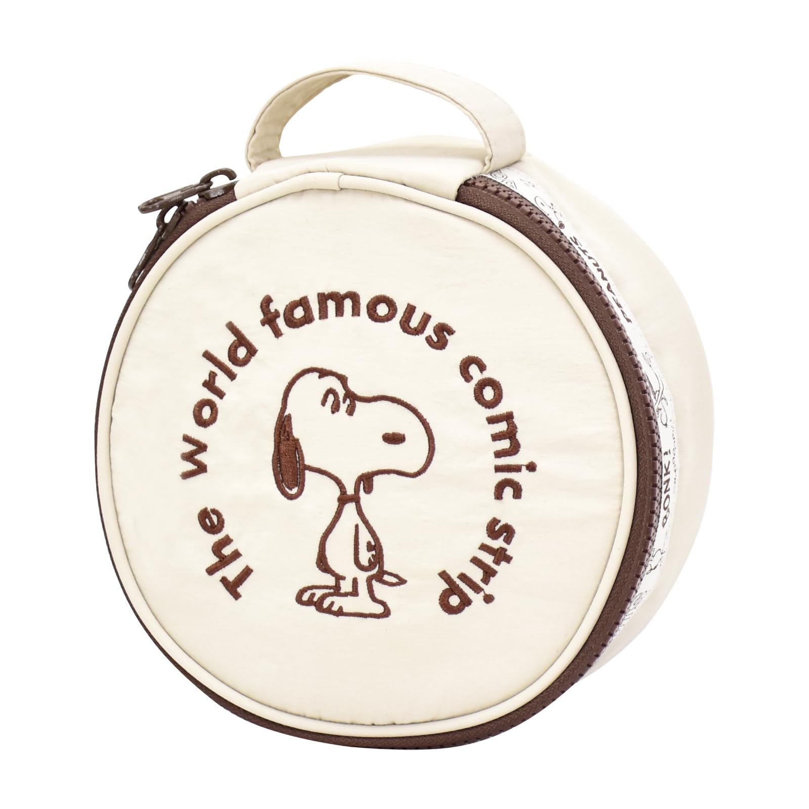 

Makeup accessory Snoopy pouch, case, circle, SPZ-3410