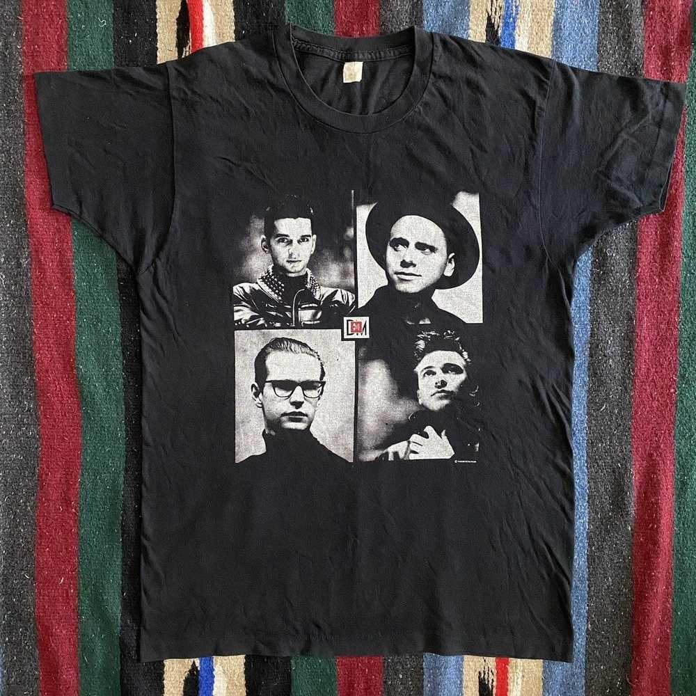 Rare!Depeche Mode Band Members Shirt Unisex Concert S to 5XL DO602 Unisex T-Shirt M