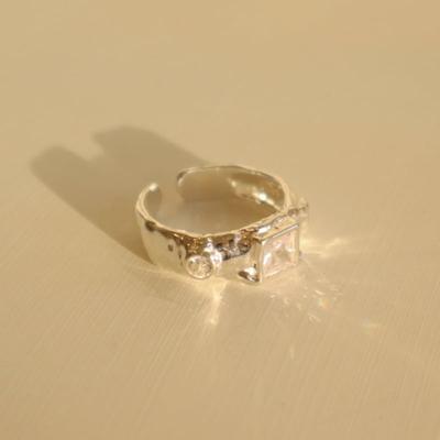 VINTAGEPINK Shine Venom 925 Silver Ugly Ring