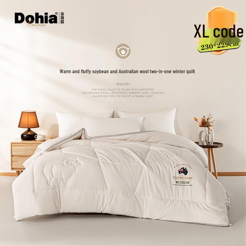 

Dohia Warm Fluffy Soybean Fiber Blend Winter Quilt