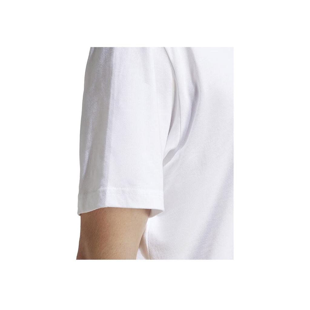 Adidas Originals Adventure Graphic Tee With Letter Logo Cartoon Print Men Tops White HZ1145