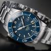 Davosa Argonautic Lumis Automatic Date 30 ATM Water Swiss-Made Watch, Display, Resistance, Silver, 161.529.04, Men's