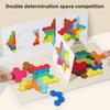 Wooden Educational Double Player Puzzle For Kids Logic Thinking Parentchild Play