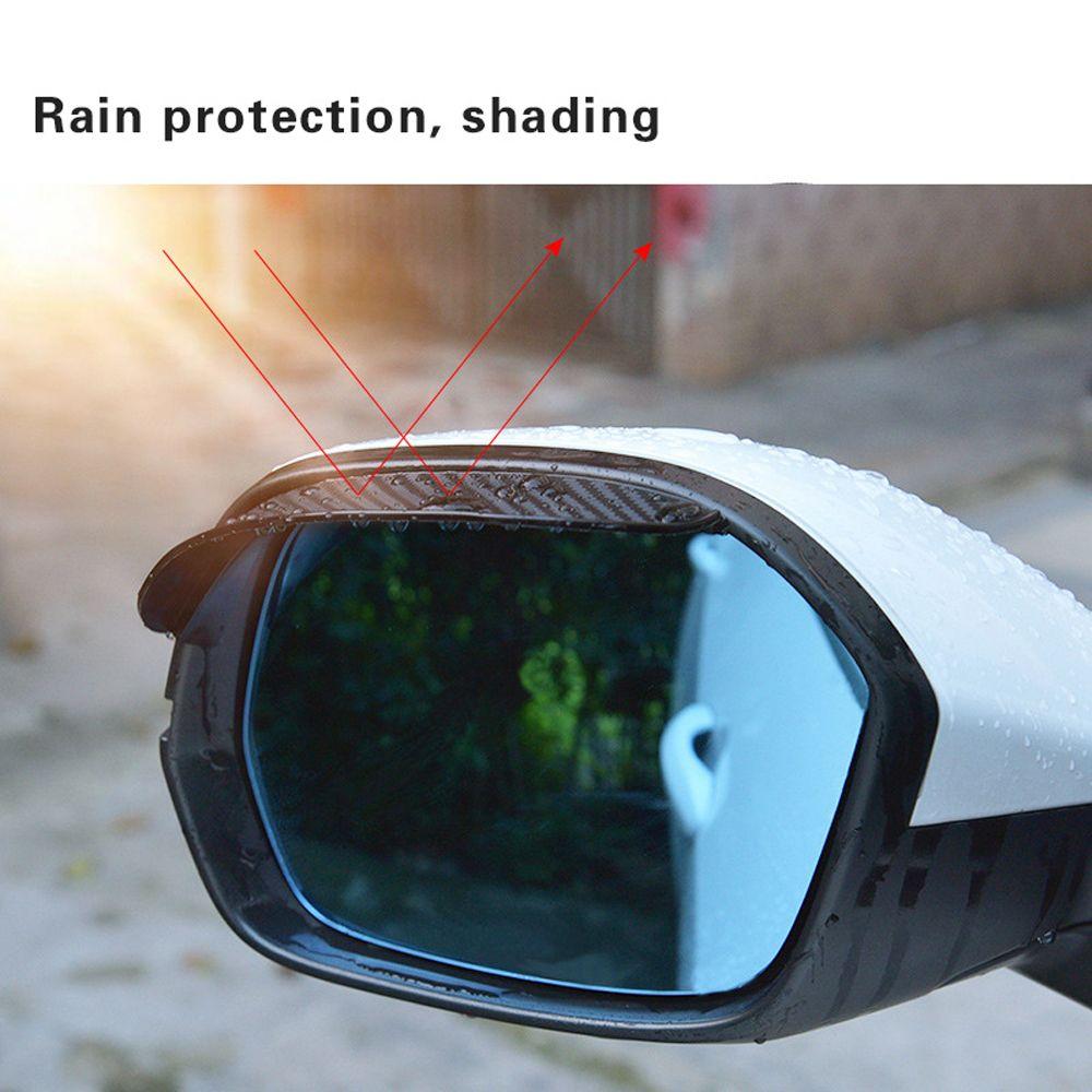 Accessories PVC Car Rearview Mirror Eyebrow Rain Cover Rearview Mirror Protector Sun Visor