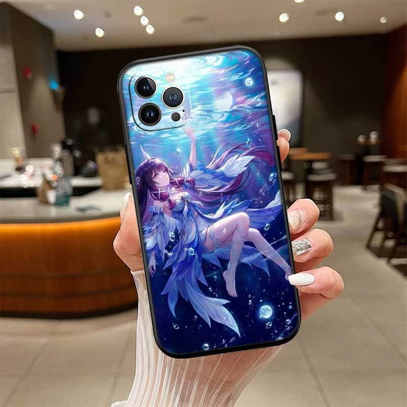 Genshin Impact Cute Phone Case for Motorola Edge 60 60s 70 G86 G56 G54 E14 G04S G45 G54 G64 X30 X40 X50 S30 S50 Pro Power Tylus