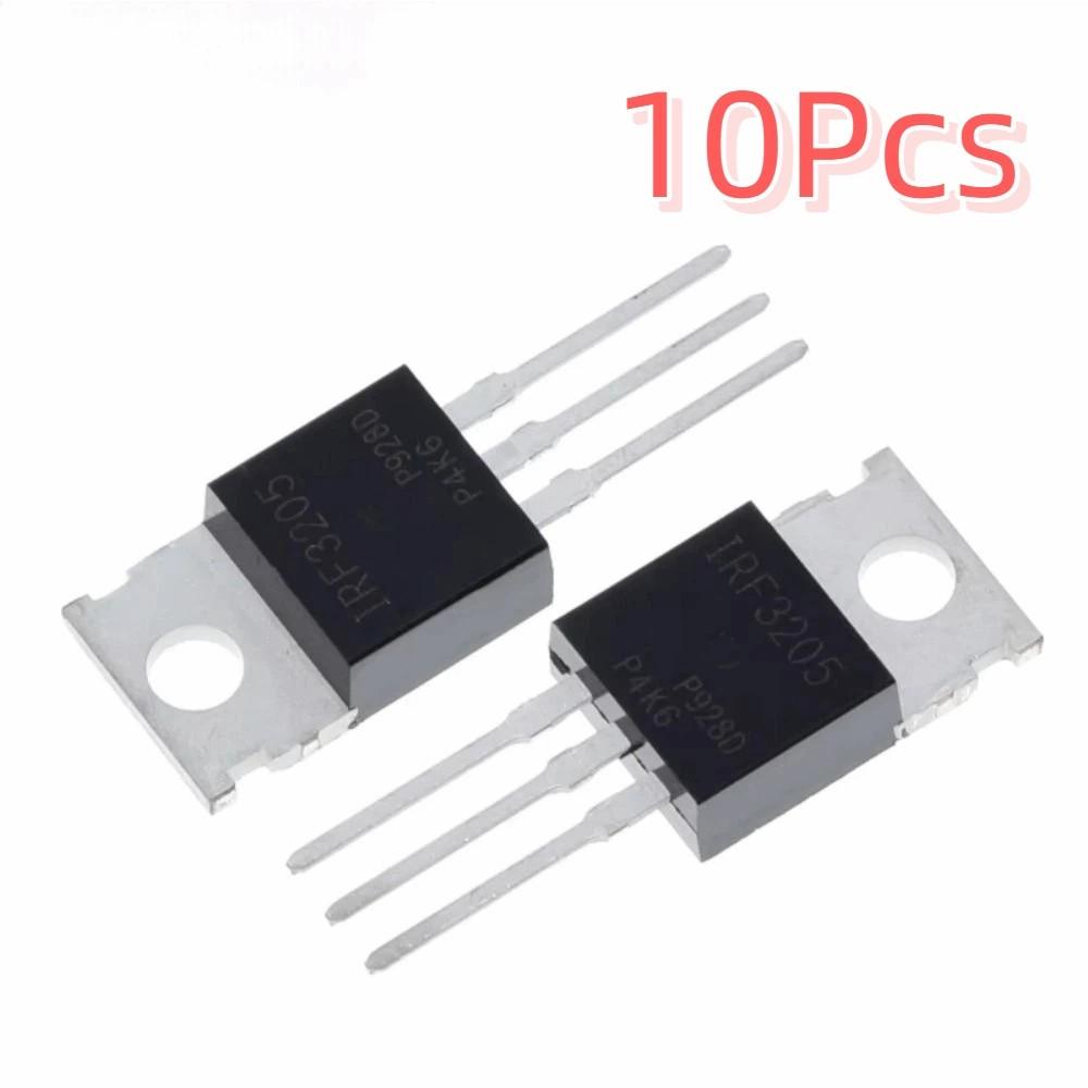 10Pcs IRFZ44N IRF3205 Voltage Regulation Module IRF1404 Power MOSFET Transistor Power Module  Module