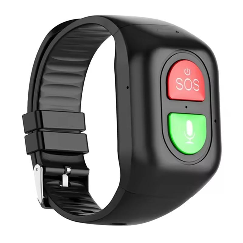 4G Elderly alarm GPS Watch 2G Tracking Bracelet Health monitor SOS IP67 Waterproof Locator Fall Alert Tracker for Old People