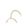 CHANEL Exquisite Three-dimensional Adjustable Alloy Necklace Women's Gold