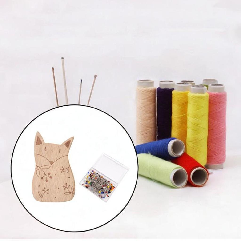 Needle Minder with Pin Kit Needlework Tools Handy Tools Cross Stitch Accessories Small Sewing Pin Holder Portable Needle Keeper