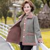 Women's Fall Winter Short Jacket Casual Stylish Outerwear for Mature Ladies Lightweight Coat