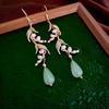 Ear Jewelry Long Tassel Dangle Earrings Chinese Ancient Style Ear Hook Girl Cosplay