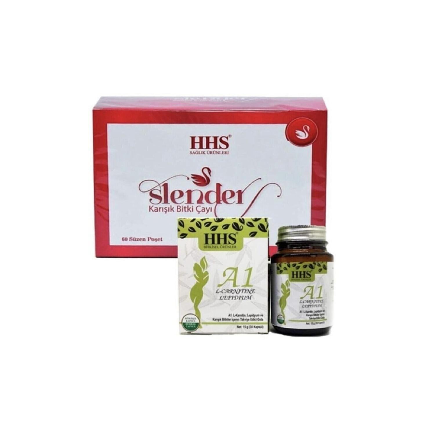 

Herbal Diet Set (a1 Capsule Slender Herbal Tea)