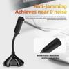 3.5Mm Laptop Microphone Usb Desktop Stand Mic With Holder For Studio Speech Singing Gaming Streaming