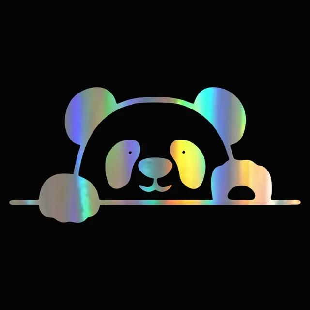 Peeking Panda Sticker On The Car Vinyl Decal Waterproof Decoration Car Stickers