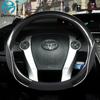 Toyota Prius için 30 20 V Prius C Artı Plug-in Prime XW10 XW20 XW30 XW50 2001 ~ 2022 Araba direksiyon kılıfı Oto Aksesuarları