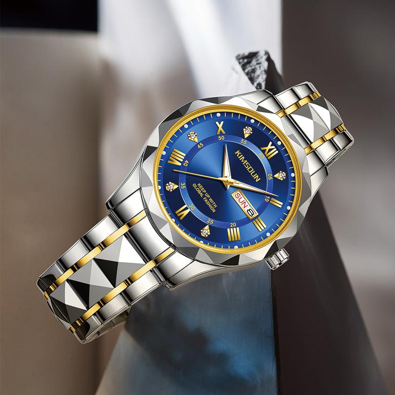 CQ228 Casual and fashionable Men watch, steel straps, calendars,waterproof quartz watches,business clocks,gifts watches for man