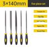 Assorted Small Steel File Set: Triangular Rasp Hand Files for Woodworking