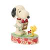 JIM SHORE Snoopy Woodstock Gift 6017864 &